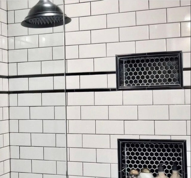 Gạch thẻ trắng bóng phẳng KT 75x150mm STA75150