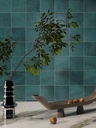 Gạch thẻ Porcelain mờ lượn KT 150x150mm mã 1507M