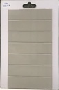 Gạch thẻ xám bóng phẳng 75x300mm CFA0312P