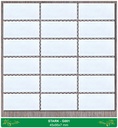 Gạch mosaic trắng bóng 45x95mm mã G001