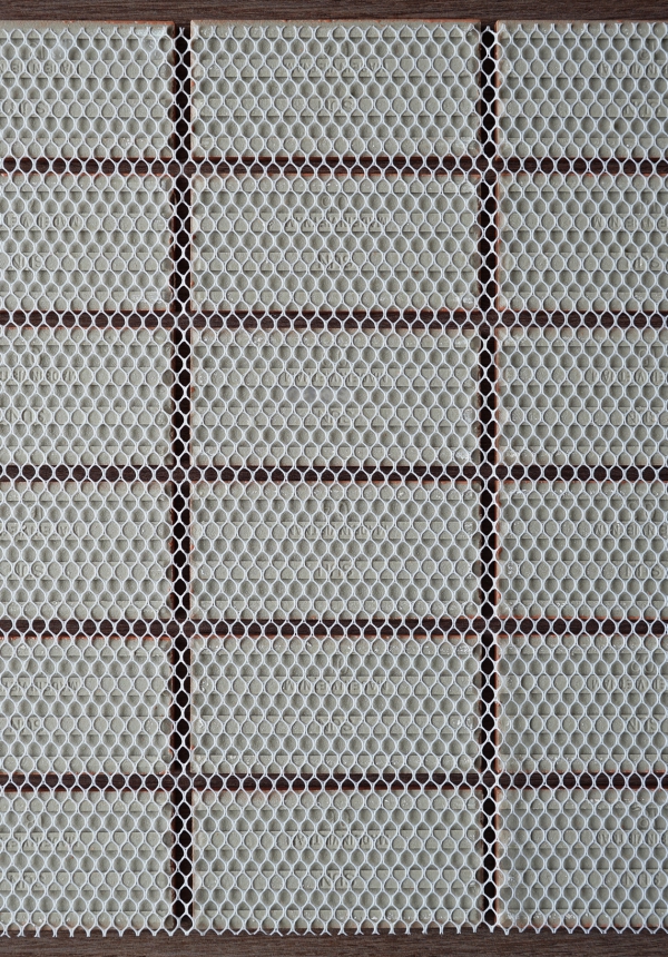Gạch mosaic trắng bóng 45x95mm mã G001