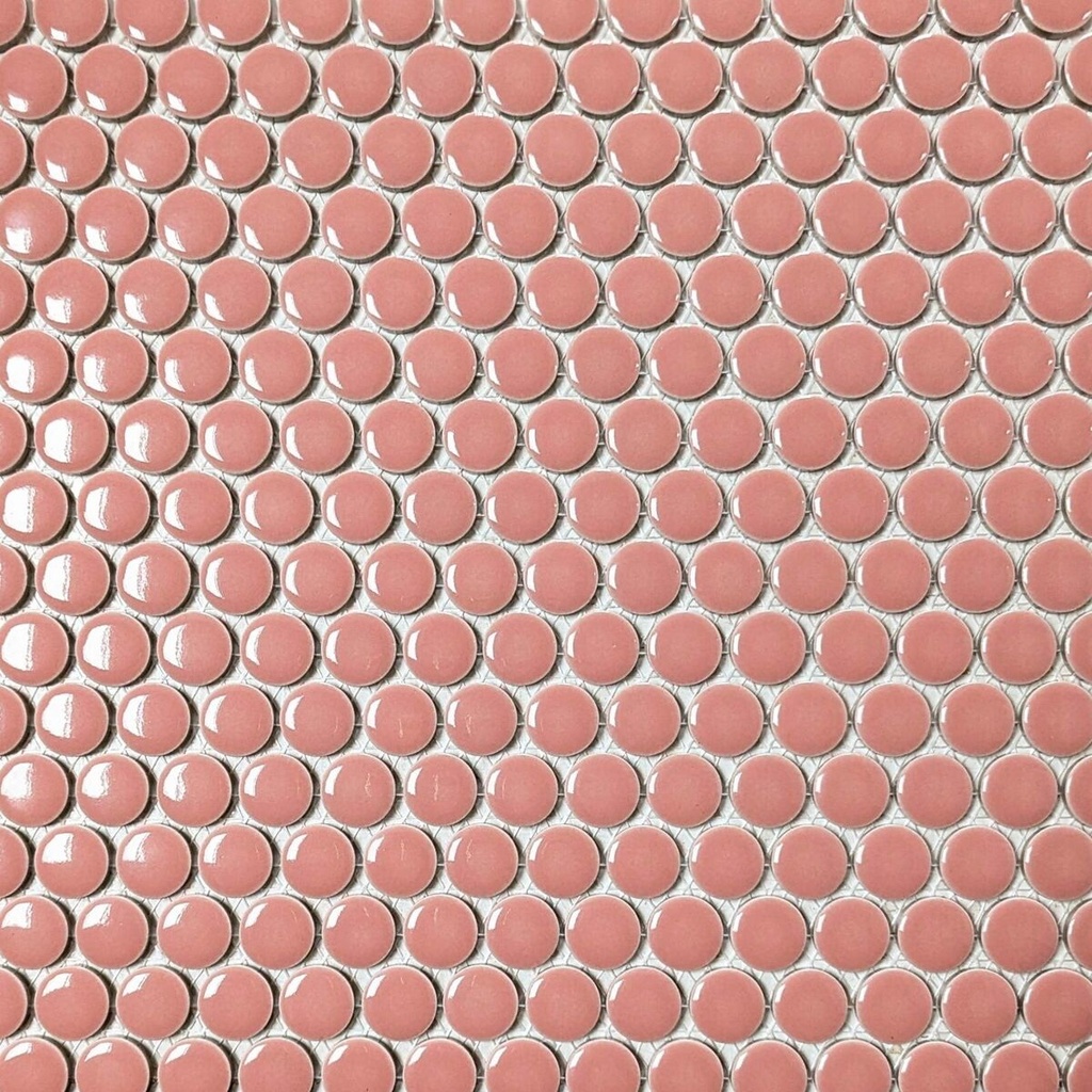 Gạch Mosaic bi tròn hồng mã 28EB-99