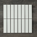 Gạch Mosaic 280x295mm thanh lớn trắng mờ Y33F01M