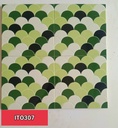 Gạch trang trí KT 300x300mm vảy cá mã ITO307