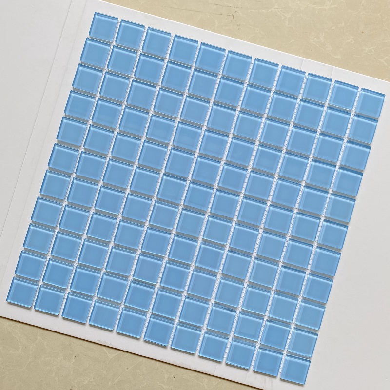 Gạch mosaic thủy tinh 25x25mm MH 2528