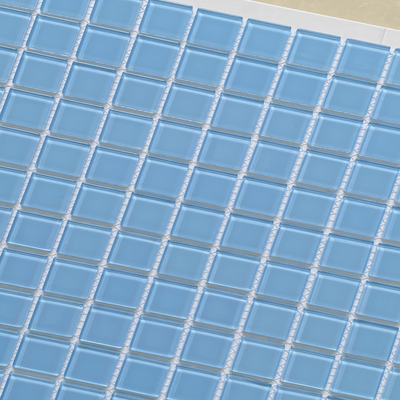 Gạch mosaic thủy tinh 25x25mm MH 2528
