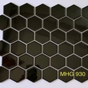 Gạch Mosaic gốm đen bóng MHG930