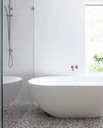Gạch mosaic que trắng size 22x145mm mã 2201