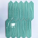 Gạch thẻ mũi tên 75x300mm xanh lá nhạt -  M75306J-1