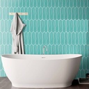 Gạch thẻ mũi tên 75x300mm xanh lá nhạt -  M75306J-1