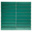 Gạch Mosaic que xanh lá đậm mờ DS303(Y33F811)
