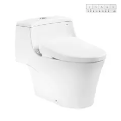 [DSC-MS823CDRW23] Bàn cầu 1 khối kèm nắp rửa điện tử WASHLET dòng S7 – TCF47360GAA MS823CDRW23#XW