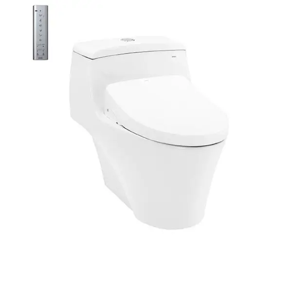 [DSC-MS823CDRW12] Bàn cầu một khối kèm nắp rửa điện tử WASHLET dòng S7 TCF4911EZ MS823CDRW12