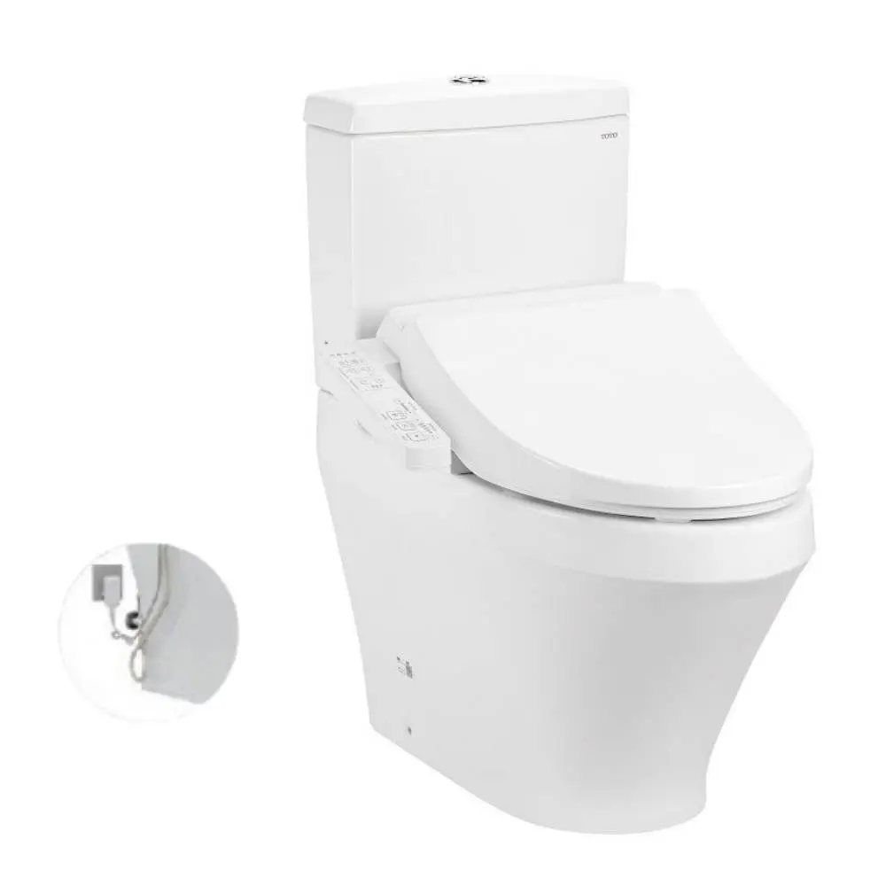[DSC-CS945PDW18W] Bồn cầu 2 khối kết hợp với WASHLET Series C2 CS945PDW18W