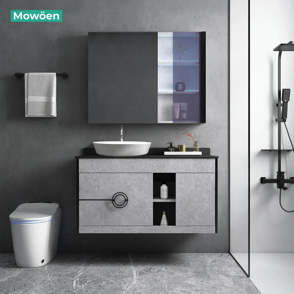[DSC-MW6608-100] Bộ tủ chậu cao cấp Mowoen MW6608-100