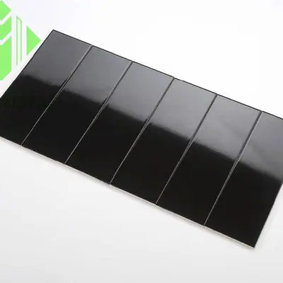 [DSC-NGT_M1307_MDC] Gach thẻ NK TQ, đen bóng phẳng 100x300mm NGT_M1307_MDC