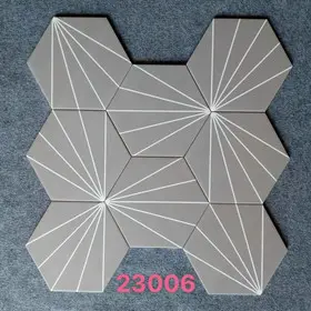 [DSC-23006] Gạch Bông Lục Giác 230x200x115 mã 23006