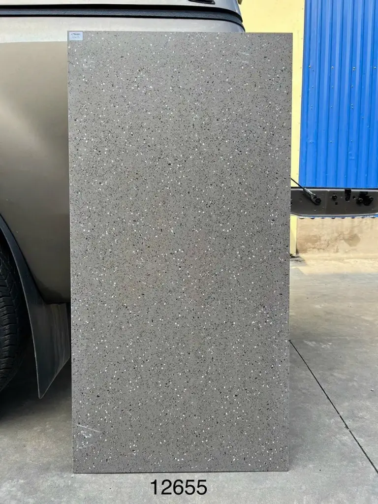 [DSC-12655] Gạch Terrazzo TQ, KT 600x1200 mm Xương Porcelain mờ phẳng mã 12655