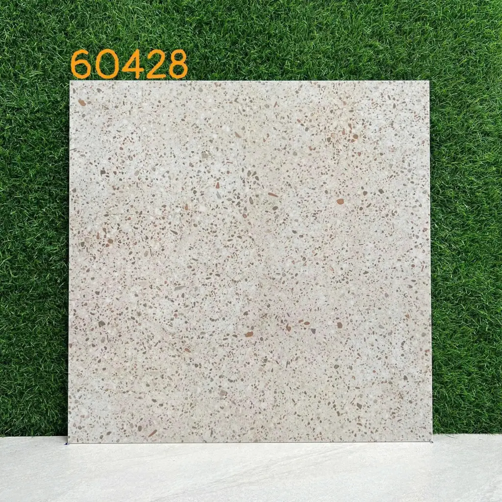 [DSC-KS60428] Gạch Terrazzo VN, KT 600x600mm xương đá mặt mờ mã KS60428
