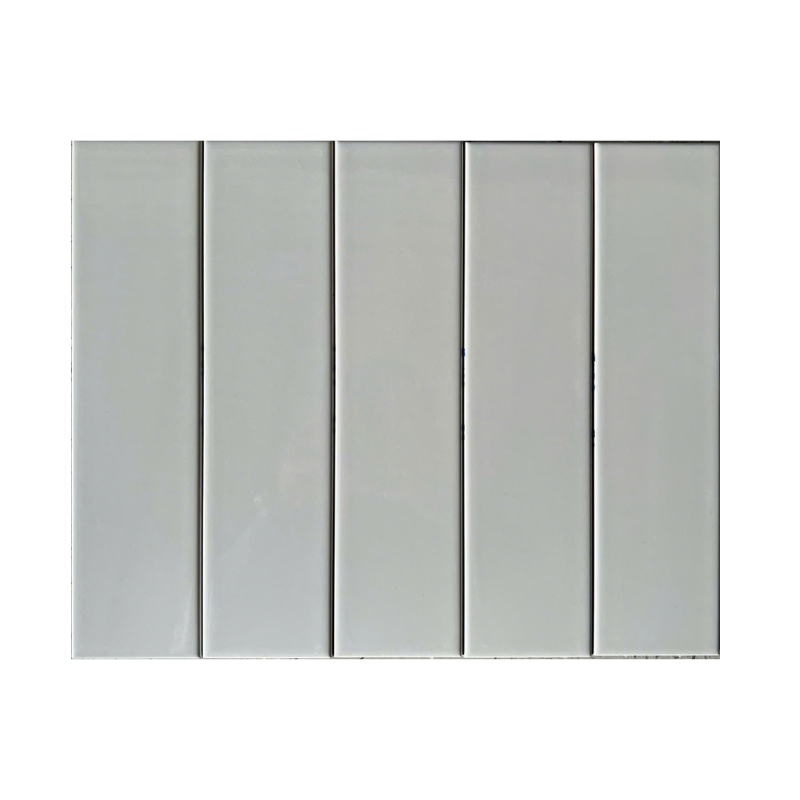 Gạch thẻ Việt Nam KT 75x300mm xám bóng phẳng loại 1 mã 8427