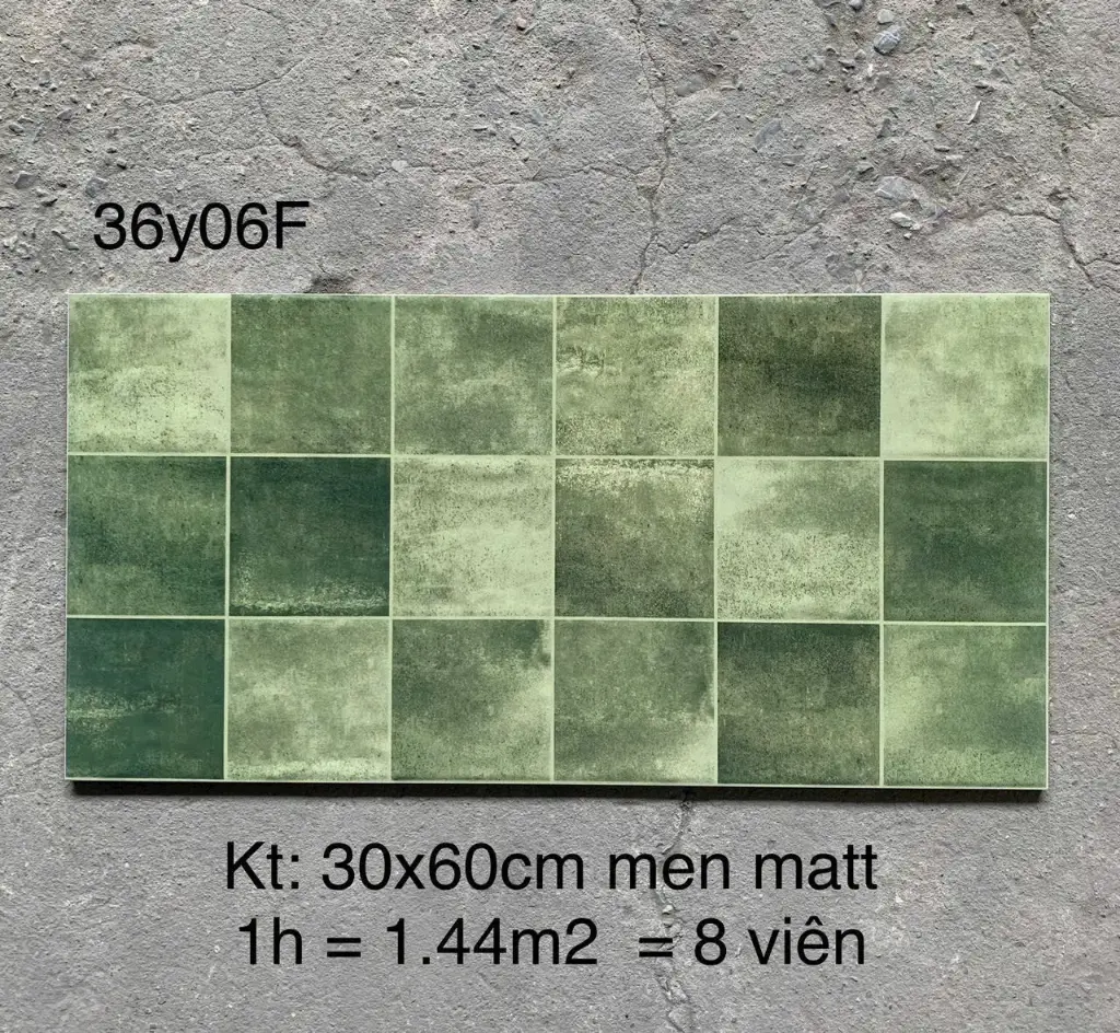 [DSC-MF36Y06F ( 36546)] Gạch Trang Trí Giả Thẻ KT 300x600mm Men Matt Mã MF36Y06F ( 36546),1h/1,44m/8v