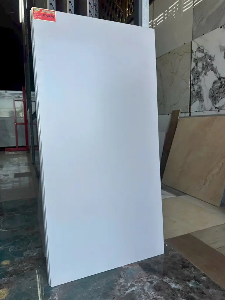 [DSC-DT-2275] Gạch lát trắng mờ Supper white KT 600x1200mm DT-2275