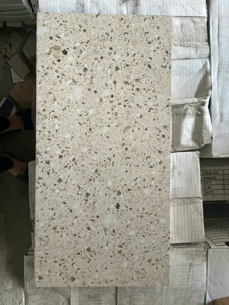 [DSC-429238506] Gạch terrazzo TQ, KT 300x600 mm porcelain mặt mờ mã 38506