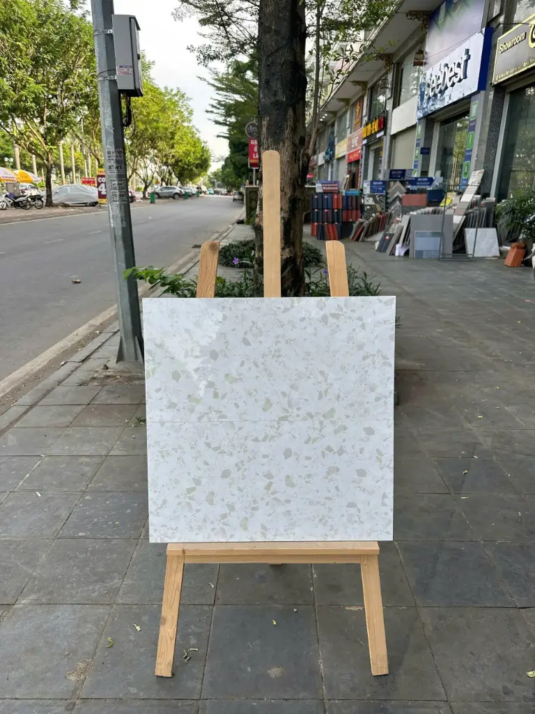 [DSC-7416] Gạch terrazzo ốp tường men bóng KT 300x600mm mã 7416