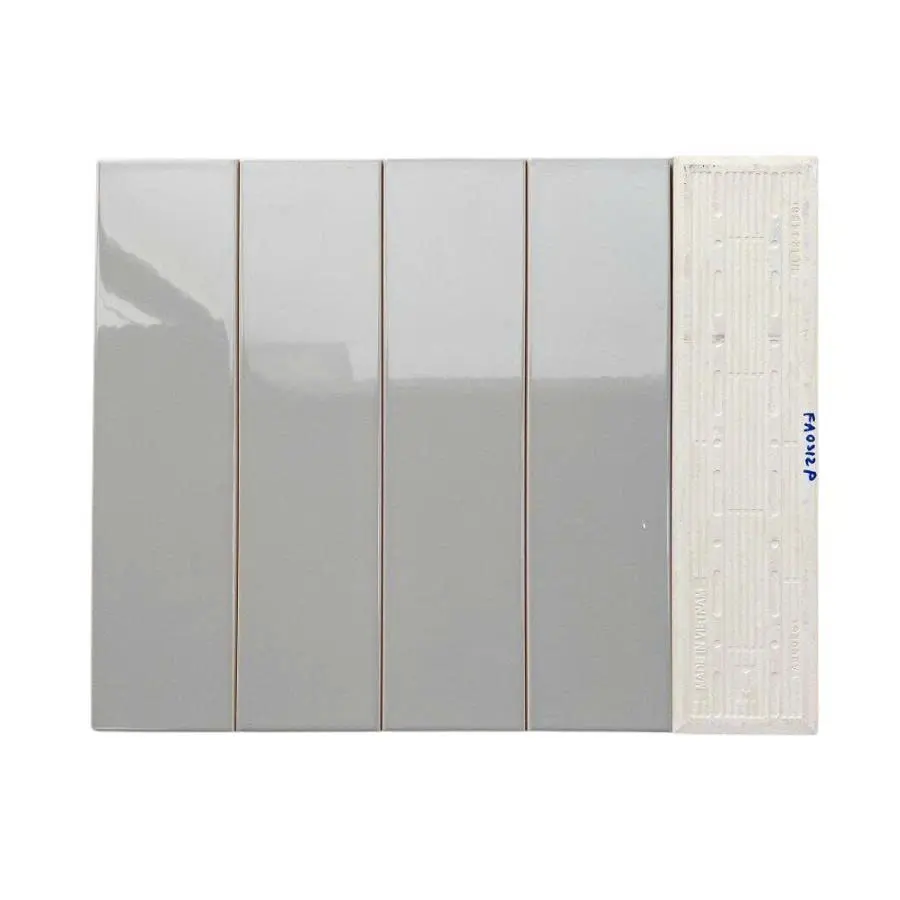 [DSC-FA0312P_SA ] Gạch thẻ VN, KT 75x300 mm, xám bóng phẳng mã FA0312P_SA loại 1