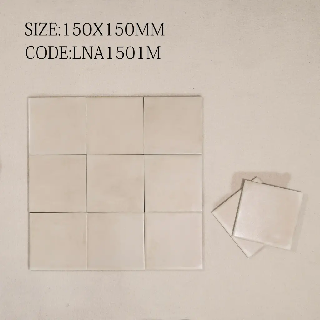 [DSC-LNA1501M] Gạch thẻ kem men mờ LNA1501M KT 150x150 mm (1h/1m/44v/17.5kg)