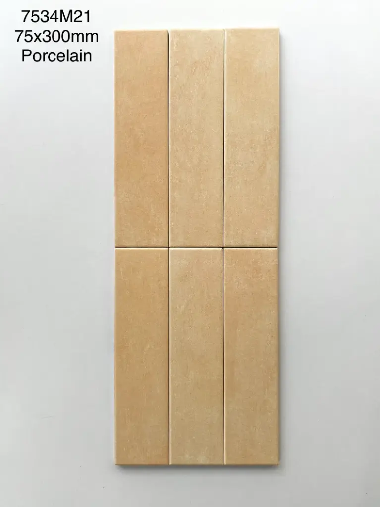 [DSC-MD7534M21] Gạch thẻ porcelain 75x300 mm mã MD7534M21 (1h/1m/44v/19.5kg)