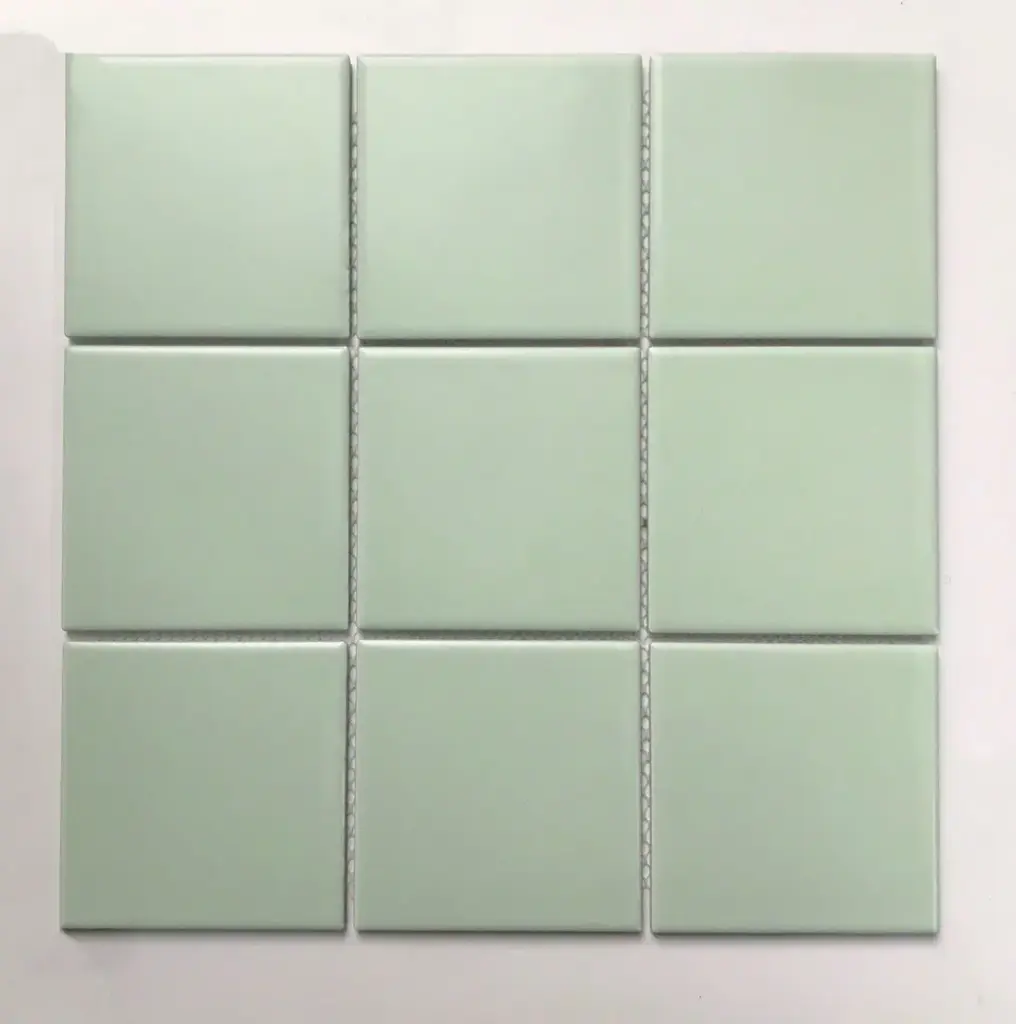 [DSC-Y97805] Gạch thẻ xanh mint size 97x97mm mã Y97805