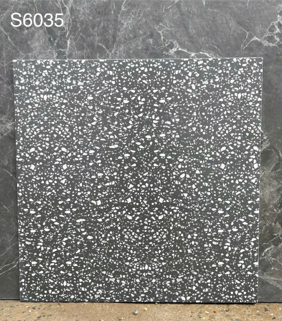 [DSC-TQ-6035] Gạch Terrazzo Porcelain mờ phẳng KT 600x600mm mã S6035(1h/1.44m/4v)