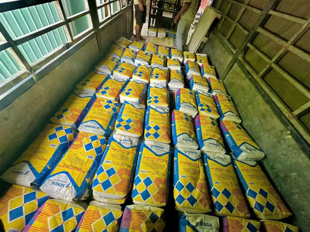 [DSC-KEOSENDA] Keo trắng SENDA dán gạch kính 25kg/bao