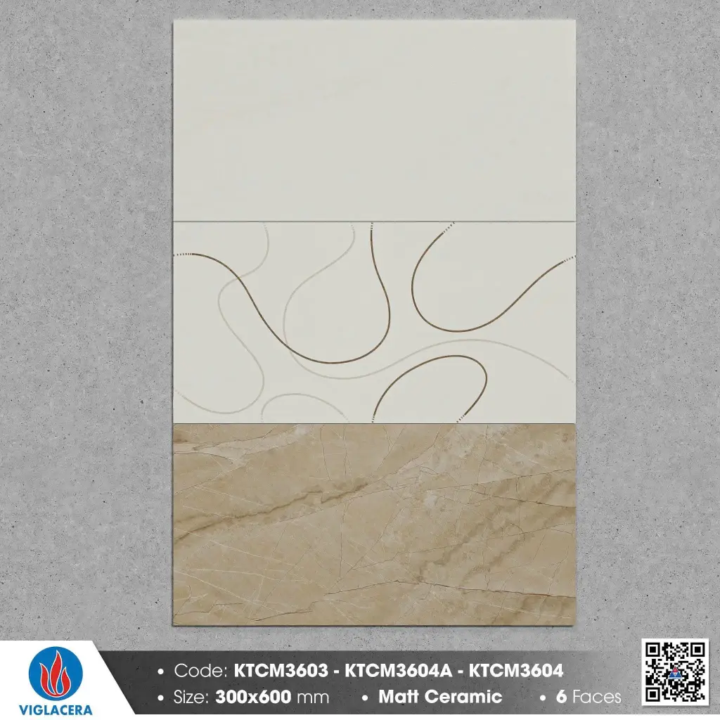 [DSC-KTCM3603] Gạch ốp lát KT 300x600mm mã KTCM3603