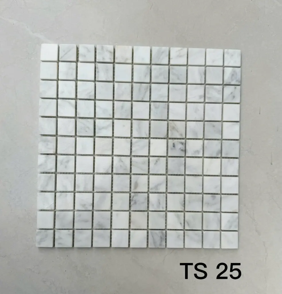 [DSC-TS25] Gạch mosaic đá tự nhiên chíp 23x23mm vỉ 300x300mm mã TS25