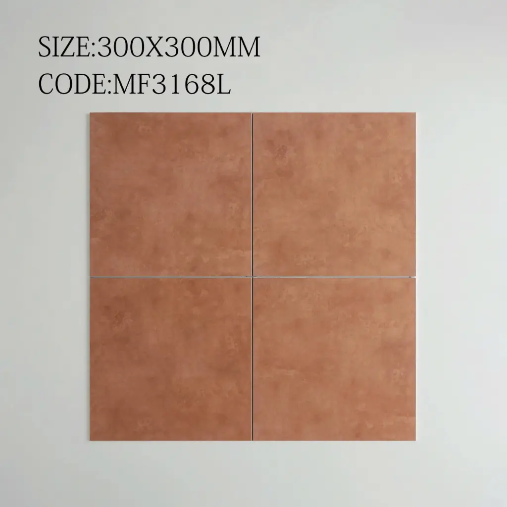 [DSC-Gạch Cottola] Gạch Cottola đỏ mờ vân đá KT 400x400mm