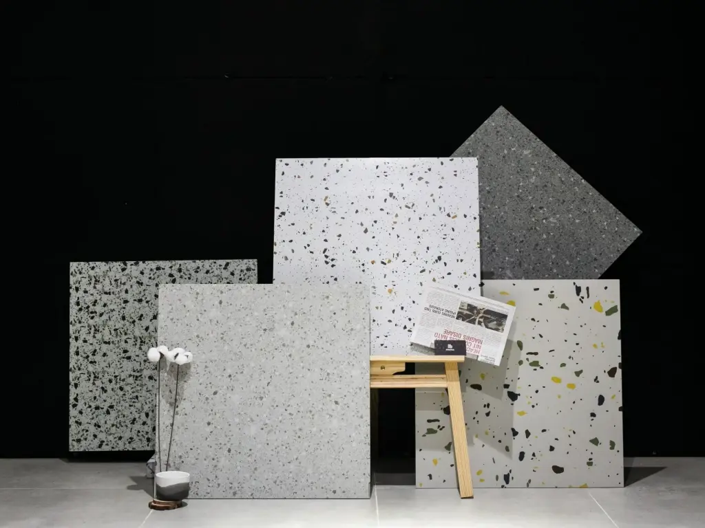 [DSC-GACHMAU600x600TQ] Gạch mẫu 600x600mm Terrazzo nhập khẩu