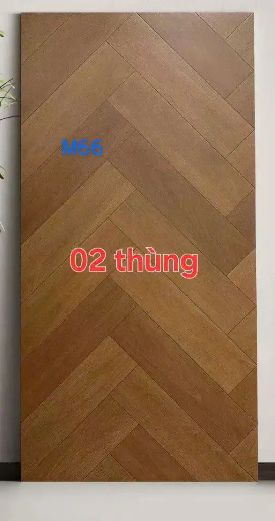 [DSC-612M66] Gạch giả gỗ xương cá KT 600x1200mm mã 612M66