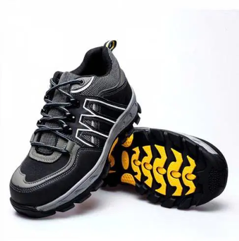 [DSC-GBHHX40] Giày bảo hộ Hunter 806 Thái Lan màu đen size 40