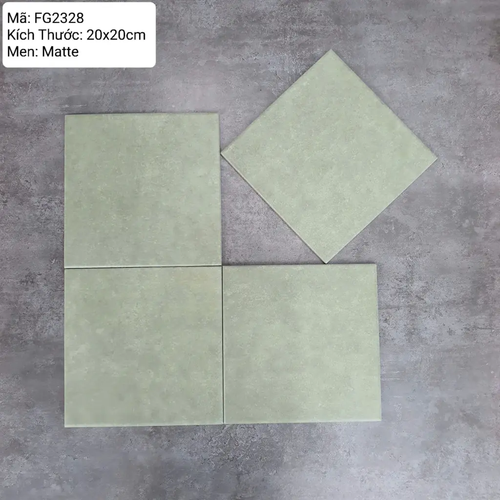 [DSC-FG2328] Gach bông TQ, KT 200x200mm mã FG2328