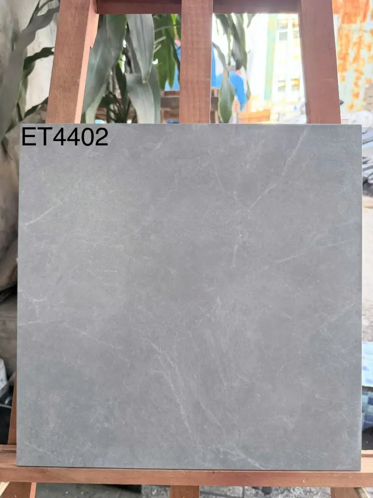 [DSC-ET 4402] Gạch lát sàn xám bề mặt mờ, Kt 400x400, Mã ET 4402
