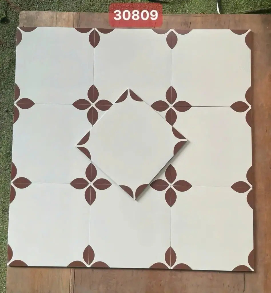 [DSC-30809] Gạch Bông 300x300 mm Men Matt mã 30809