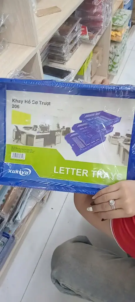 [DSC-KETAILIEU] Kệ file tài liệu 3 tầng