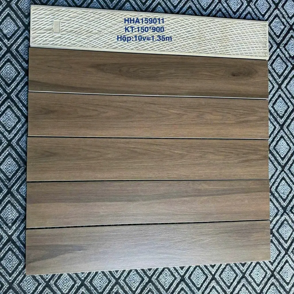 [DSC-159011] Gạch thẻ vân gỗ kích thước 15x90cm mã 159011