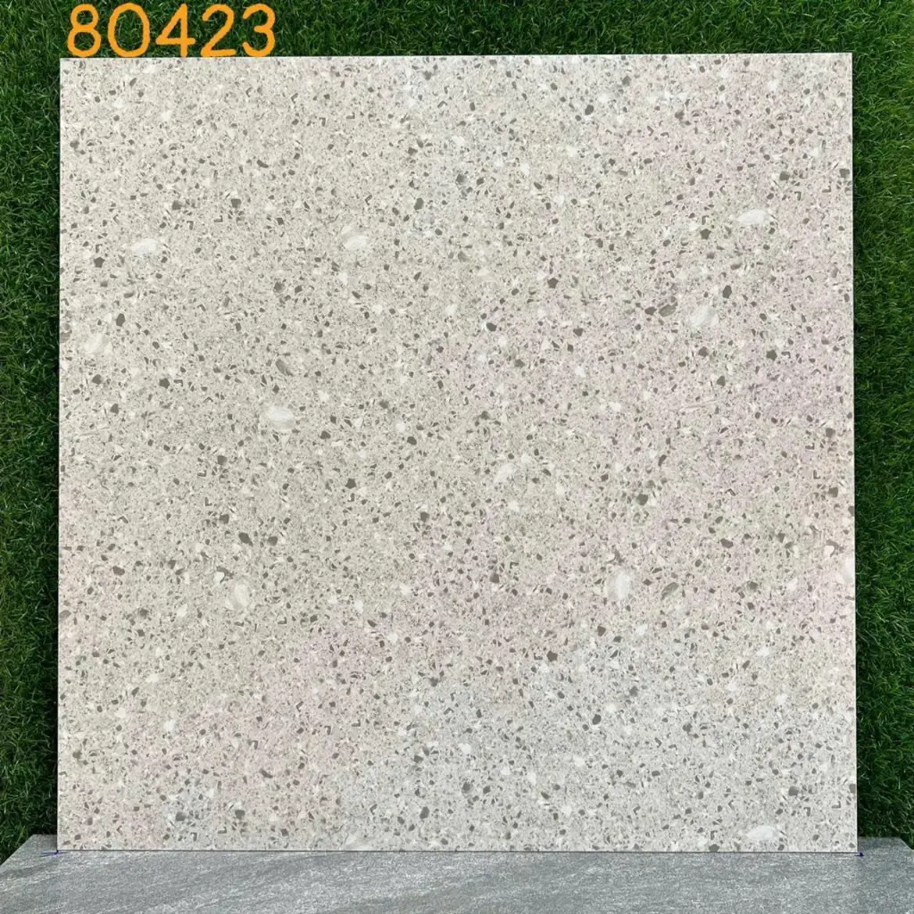 [DSC-80423] Gạch Terrazzo VN, KT 800x800mm xương đá mặt mờ mã 80423