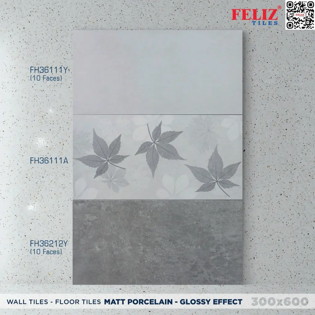 [DSC-FH36111Y] Gạch ốp xám mờ KT 300x600mm mã 36111Y