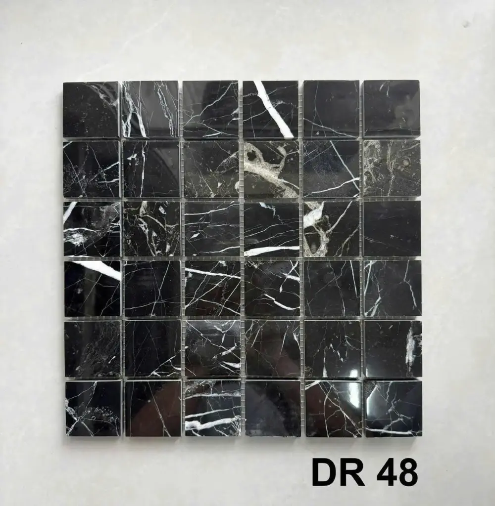 [DSC-DR48] Gạch mosaic đá tự nhiên, KT 300x300mm, mã DR48 (10vỉ/thùng/0.93m)