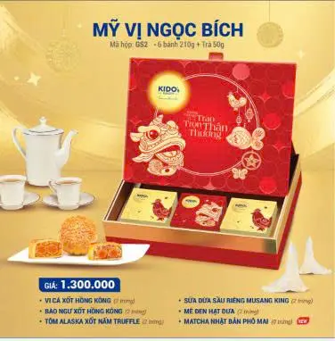 [DSC-BANHTRUNGTHUNB] Bánh trung thu Kido Ngọc Bích