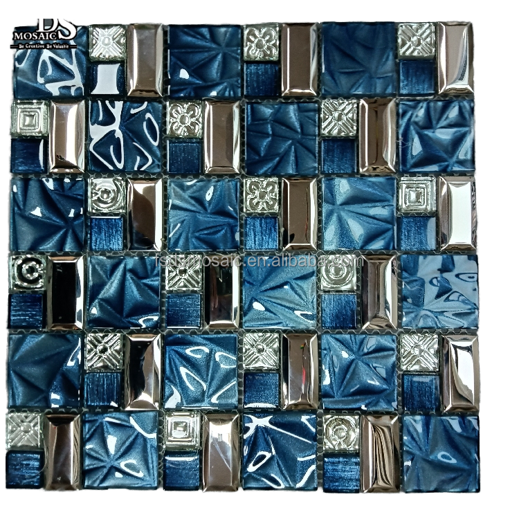 [DSC-2607-33922] Gạch Mosaic Thủy Tinh Chống Bụi UROSIA JS15007/JS15008/JS15009 300x300mm